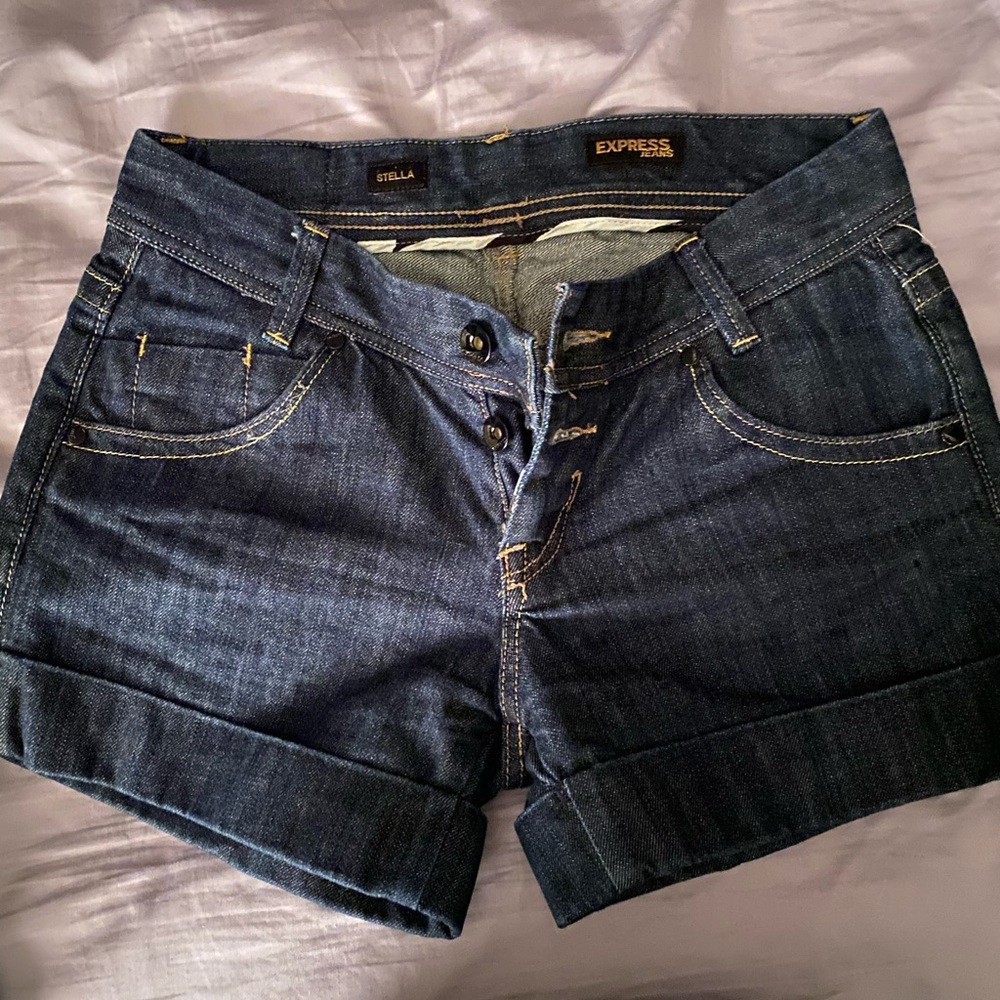 Express Denim Shorts